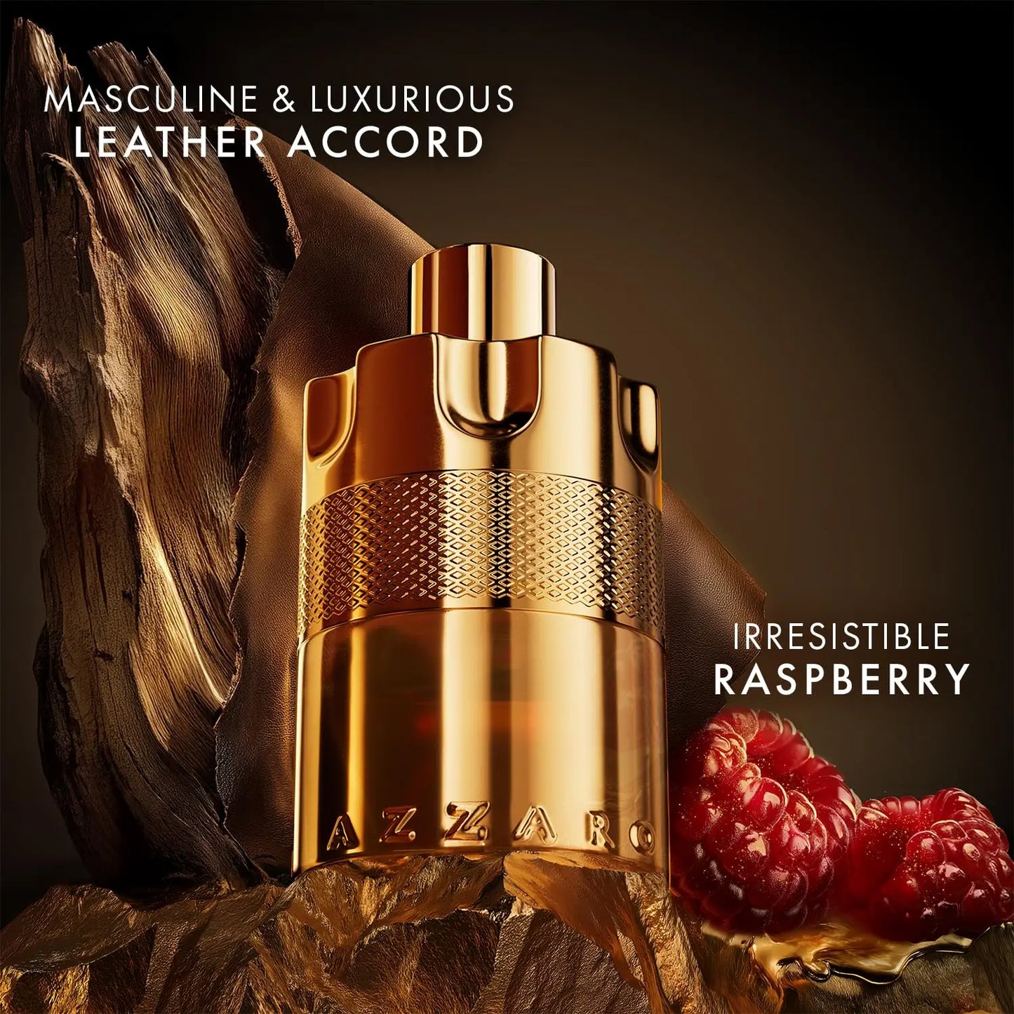 Azzaro - Forever Wanted Elixir - Mens Cologne - With Notes of Raspberry, Cardamom, and Leather Accord