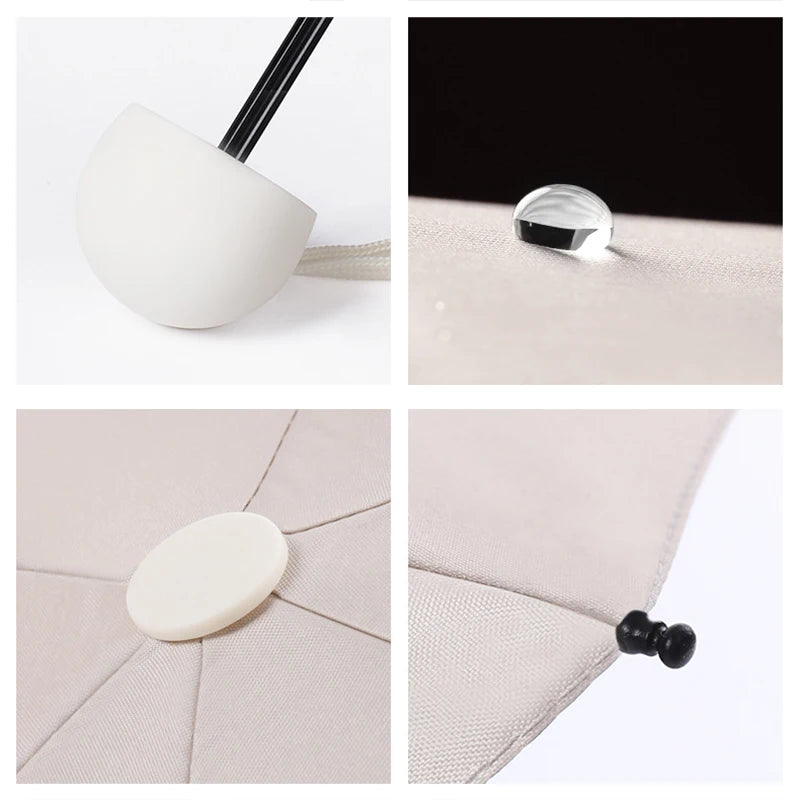 Mini Capsule Umbrella Sunny Rainy Umbrella Rainproof Anti-UV Sunshade Umbrella Pocket Sunscreen Light Umbrella Portable Paraguas