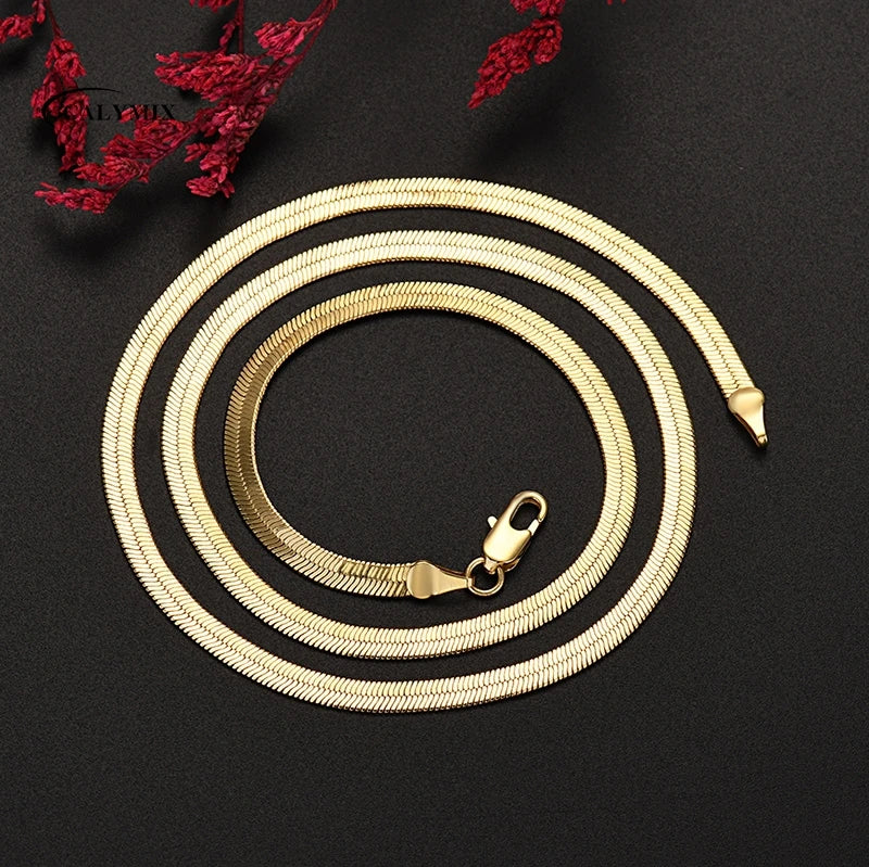 NEW 1MM 925 Sterling Silver Chain Fashion Sliver Necklace High Quality Snake Chain For Men And Women