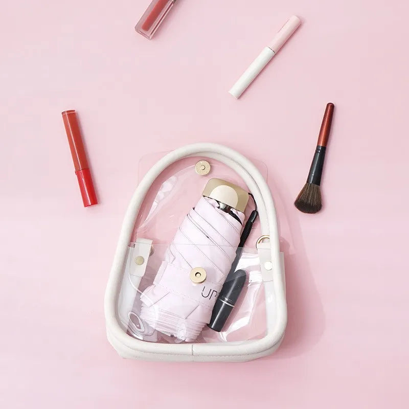 Mini five-fold umbrella sun protection sun umbrella sun protection anti-ultraviolet small and portable men and women fashion sun