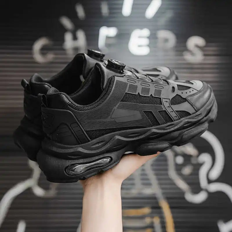 Round Nose Moccasin Men's Light Shoes Mining Men's Hiking Shoes Purple Sneakers Men Sports Shose Exerciser Runners Outside