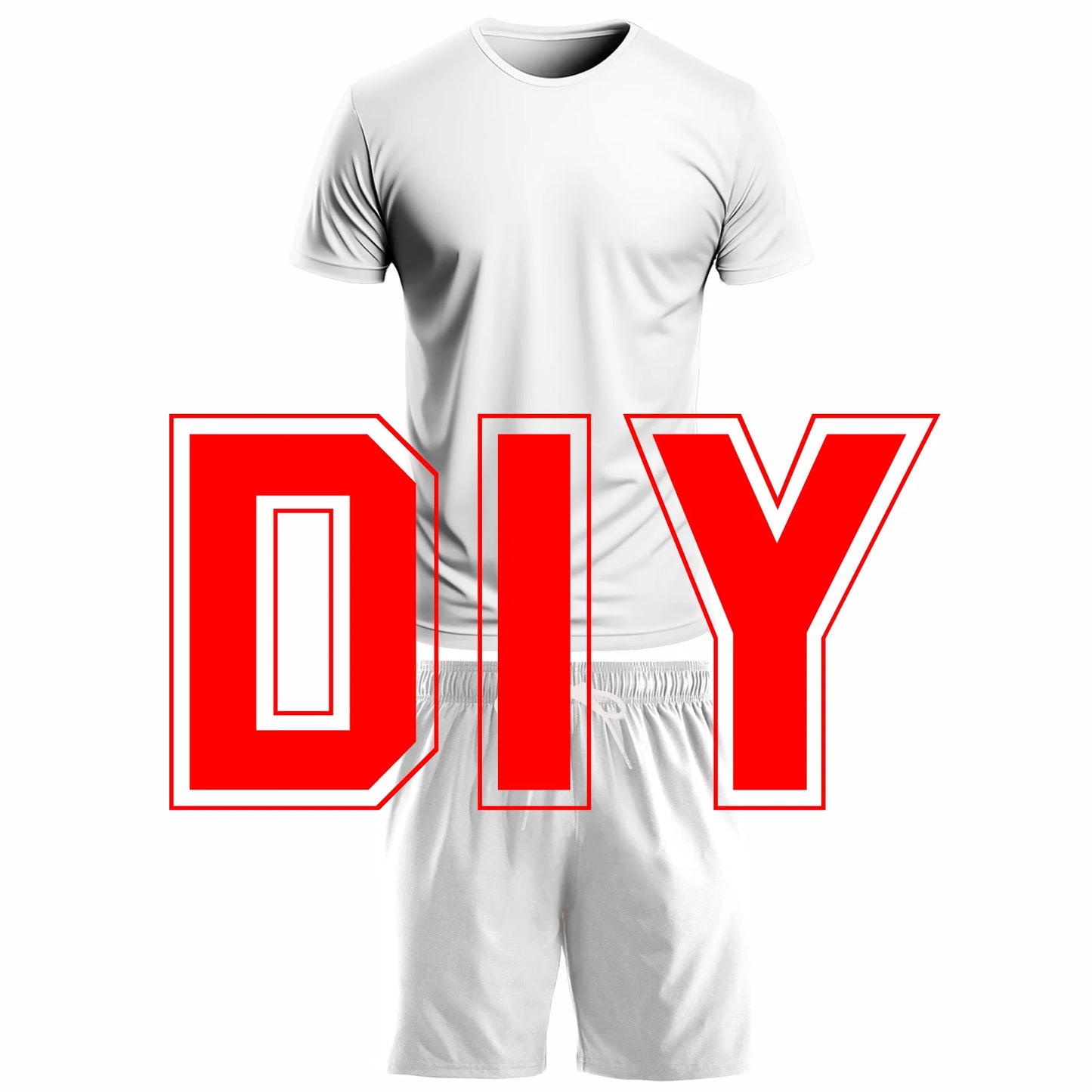 Fun DIY Custom Clothing Fashion 3D Printing Men's and Women's Hoodies / T-shirts Set Personalized Couple Sportswear Set